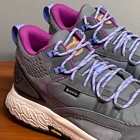 Women’s Fresh Foam X Hierro Mid Grey Trail Running Hiking Boot Size 10 NIB - Picture 9 of 10